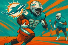 De'Von Achane Shows Good Faith at Dolphins Amid Contract Talks