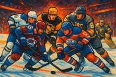 NHL Playoffs Set as Teams Gear Up for Intense Championship Race
