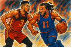 McCollum's Controversial Play Highlights Hawks-Knicks Playoff