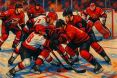 NHL Playoffs Heat Up: Canes, Wild, and Flyers Take Game 1 Wins