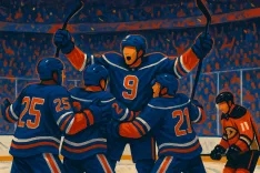 Oilers Edge Ducks 4-3 in Thrilling Game 1 of Stanley Cup Playoffs