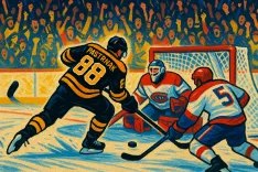 David Pastrňák Sparks Bruins' Overtime Win to Stay Alive in