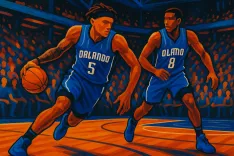 Magic Face Challenge Ahead of Game 5 with Wagner Likely Out