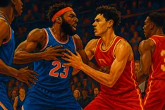 Mitchell Robinson and Dyson Daniels Ejected in Heated Playoff