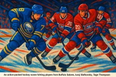 Sabres and Canadiens Showcase Young Talent in Thrilling Playoff