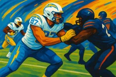 Charlie Kolar Finds Joy in Ground Game as Chargers Tight End