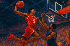 Stephon Castle's Dunk Named Playoff's Best Takes Spurs to Game 2
