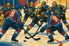 Avalanche Crumble Late, Fall to Golden Knights in Game 3