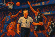 NBA Finals Game 5 Referees Announced as Knicks Chase Championship