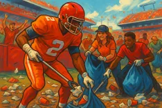 Jameis Winston Takes a Break from Giants to Clean Up at World Cup
