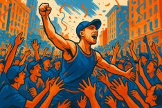 Tyler Kolek Gains Attention at Knicks Championship Parade