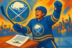Zach Benson Secures Seven-Year Deal with Buffalo Sabres