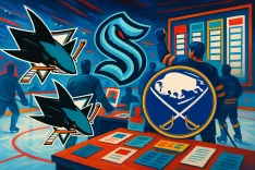 NHL Draft 2026: Sharks Shine While Kraken Face Tough Setbacks