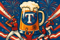 Texas Rangers Set Guinness World Record for Largest Beer Stein