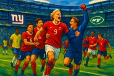 Norway Matches NFL Playoff Wins at MetLife Stadium with Brazil