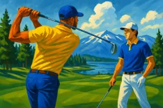 Curry Shines in Round 1 of American Century Championship