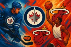 Winnipeg Jets Join Miami Heat LeBron James Livestream Fun