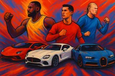World-Class Athletes Show Off Their Lavish Car Collections