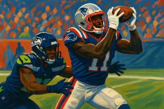 A.J. Brown Shines in First Catch as Patriots Face Seahawks