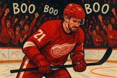 Red Wings Coach Defends Larkin Amid Fan Backlash in Season Opener