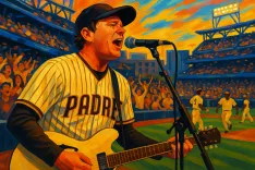 Tom DeLonge Inspires Padres Fans with Blink 182 Classic